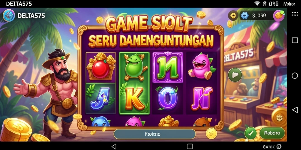 Tampilan gameplay Slot yang menarik dan seru di DELTA575.