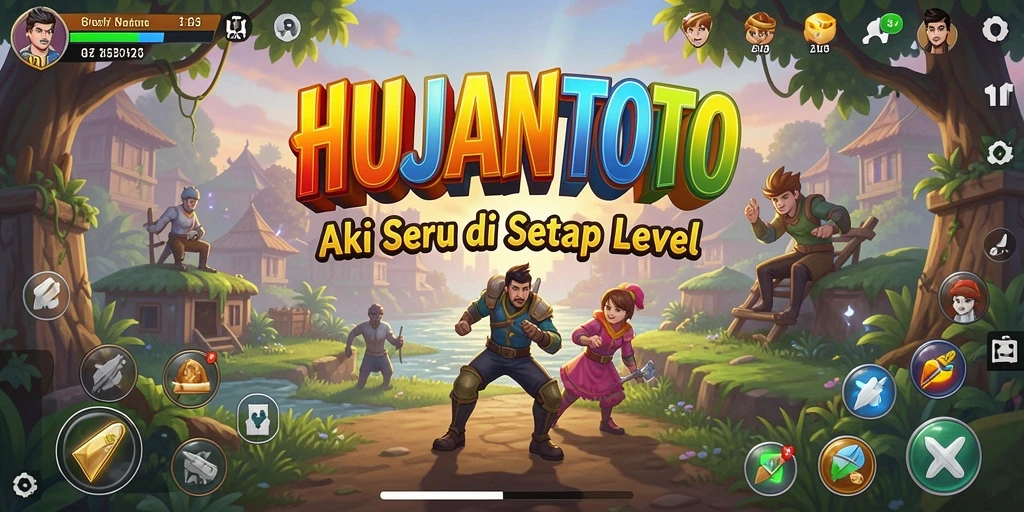 Gameplay seru dalam HUJANTOTO yang menantang dan menegangkan.