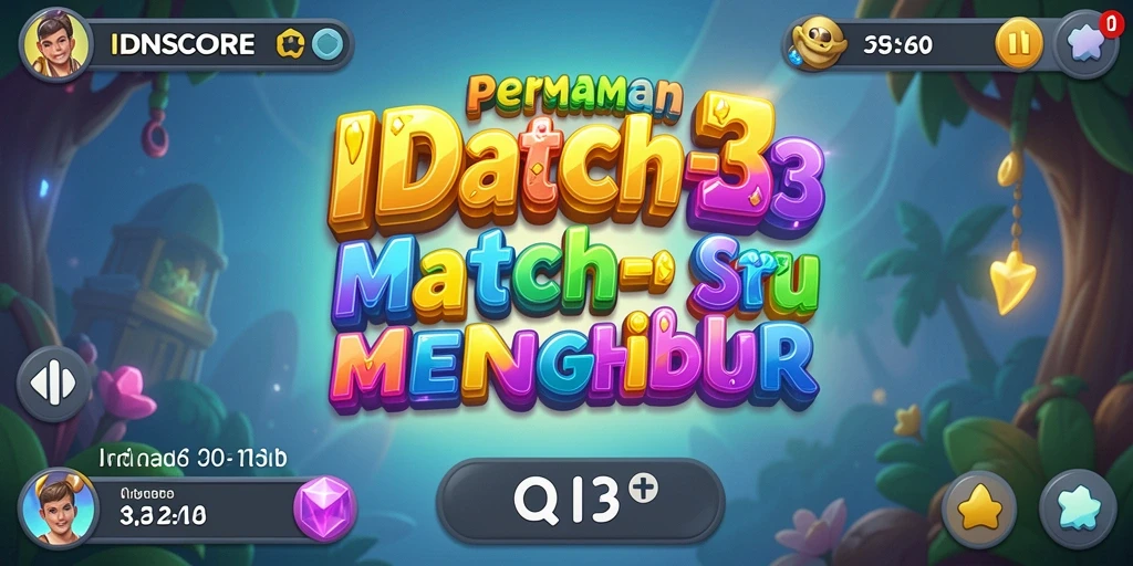 Tampilan menarik dari gameplay IDNSCORE yang penuh warna.