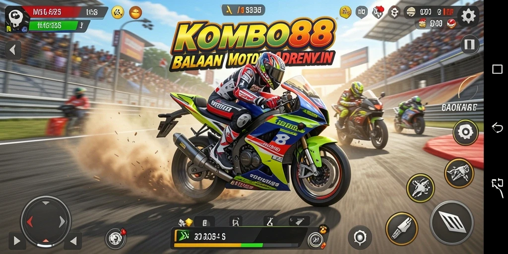 Gameplay seru dan menegangkan dalam KOMBO88.