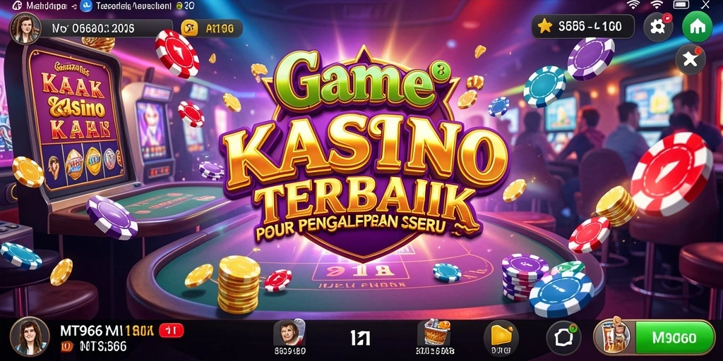 Screenshot gameplay MT966 menampilkan aksi seru dari permainan kasino.