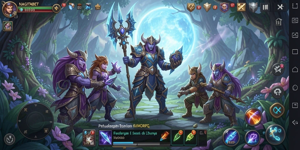 Gameplay seru dan interaksi di dunia fantasi NAGITABET.