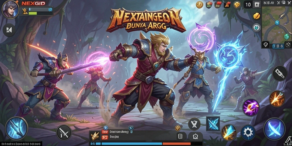 Gameplay seru NEXGID dalam aksi ARPG.