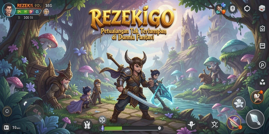 Tampilan menarik dari gameplay <strong>REZEKIGO</strong> yang menampilkan petualangan mendebarkan.